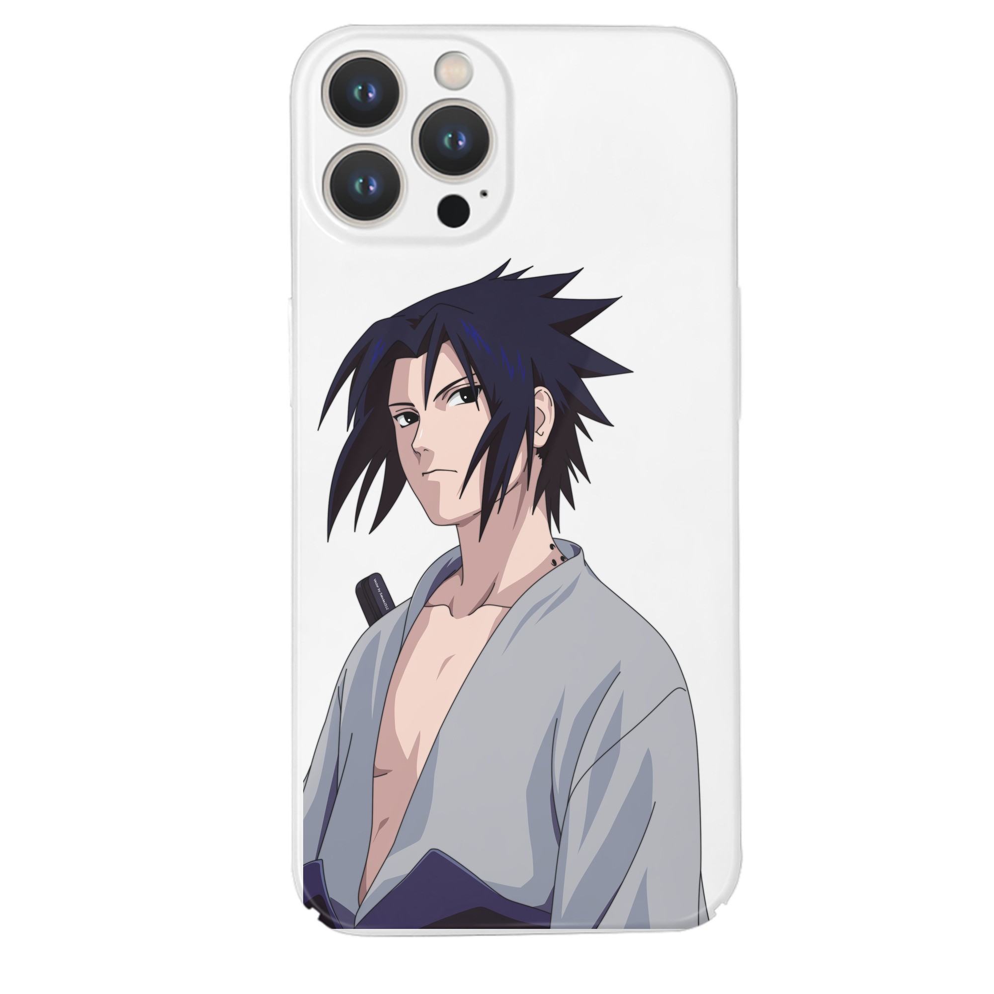 （画像用） NARUTO -ナルト- うちは サスケ Uchiha Sasuke 【iPhone 14シリーズ対応】ハードケース